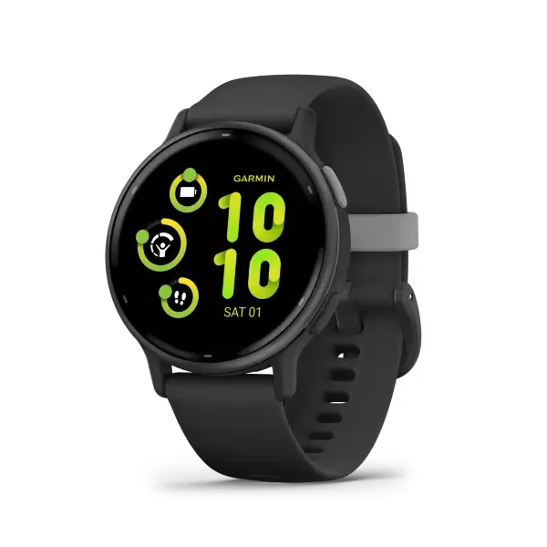 Product Image for Garmin vivoactive 5 Music - Black/Slate (Fyndvara - Klass 2) - Smartklocka | Webhallen