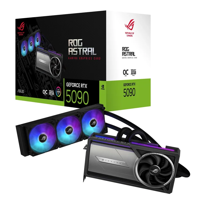 Product Image for ASUS ROG Astral LC GeForce RTX 5090 GAMING 32G OC - GeForce RTX | Webhallen