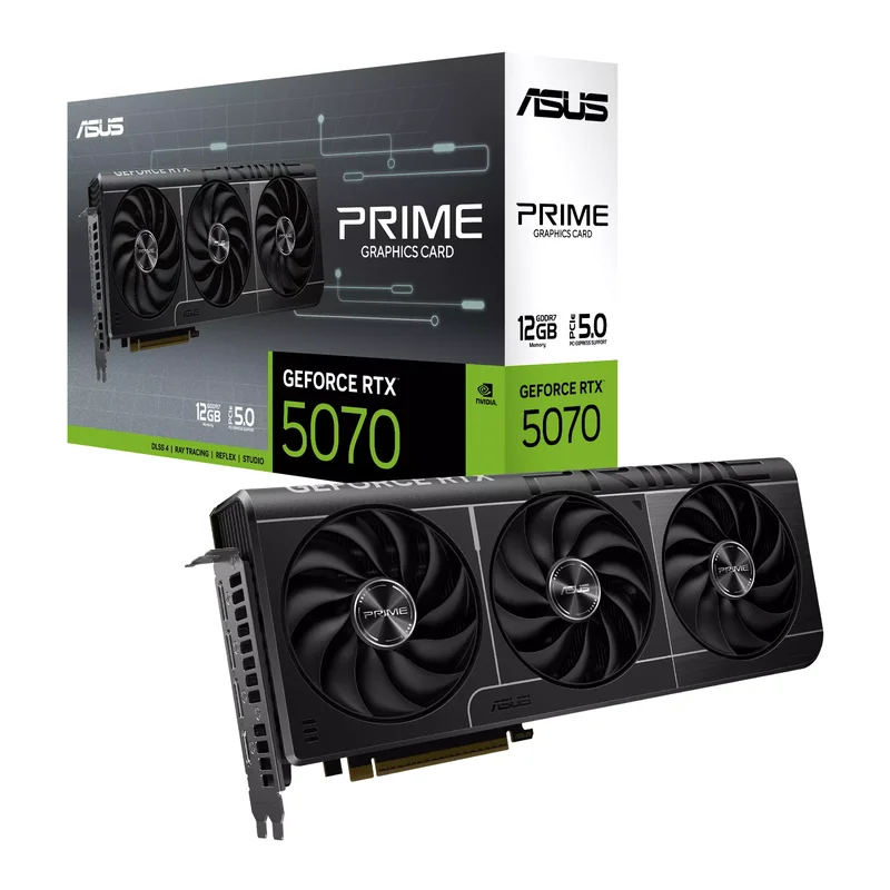 Product Image for ASUS PRIME GeForce RTX 5070 12GB - GeForce RTX | Webhallen
