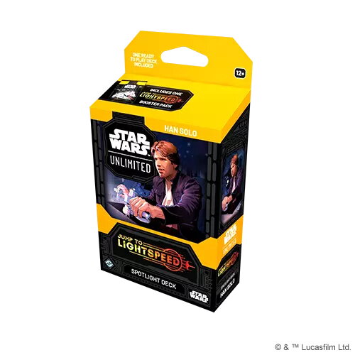 Star Wars Unlimited: Jump to Lightspeed Han Solo Spotlight Deck