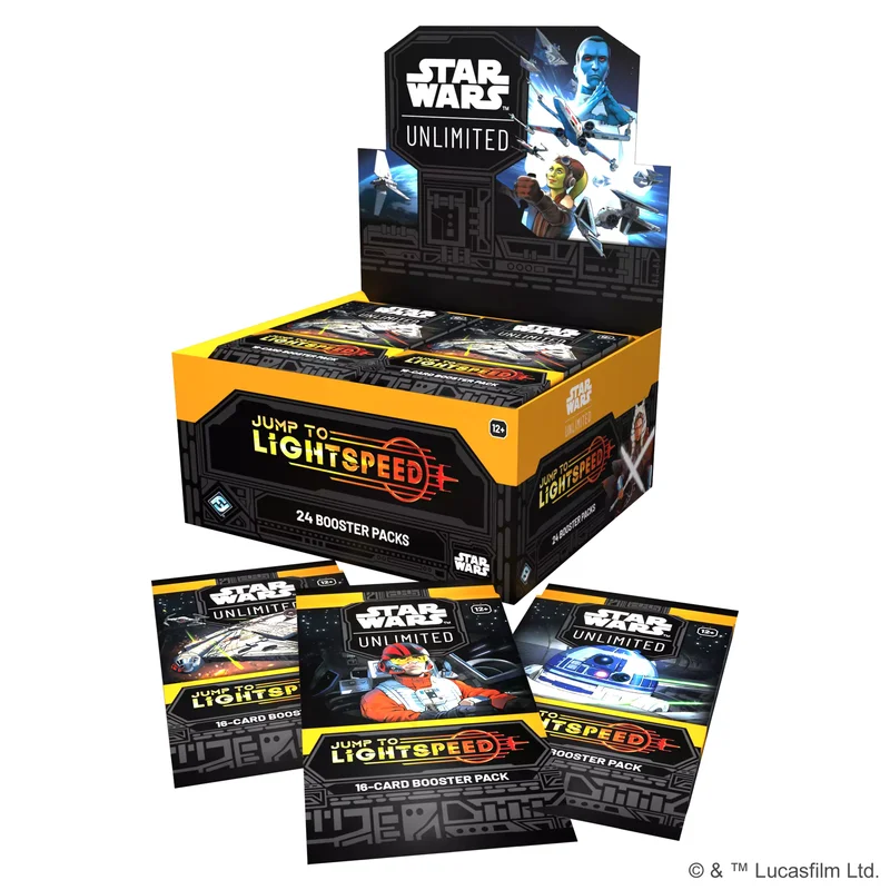 Product Image for Star Wars Unlimited: Jump to Lightspeed Display (24 booster) - Samlarkortspel - Star Wars Unlimited | Webhallen