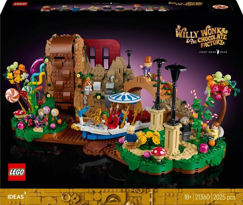 LEGO Ideas Willy Wonka och chokladfabriken 21360