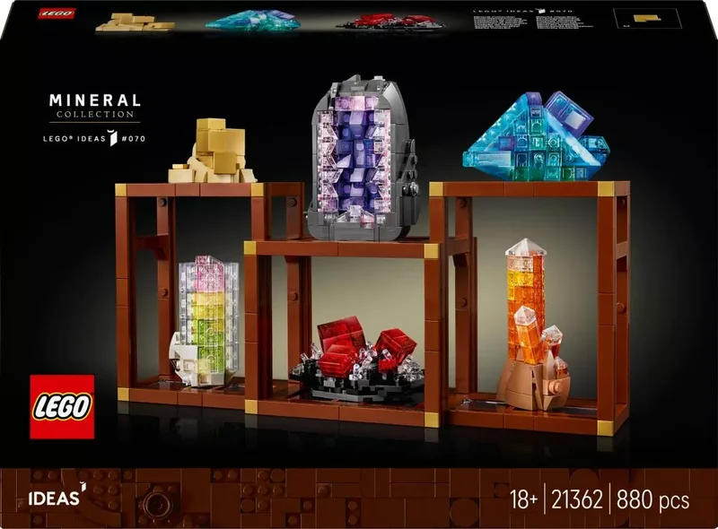 Product Image for LEGO Ideas Mineralsamling 21362