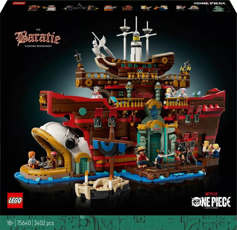 LEGO One Piece Den flytande restaurangen Baratie 75640