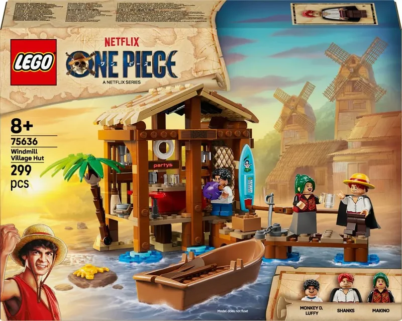 Product Image for LEGO ONE PIECE Hydda i Väderkvarnsbyn 75636