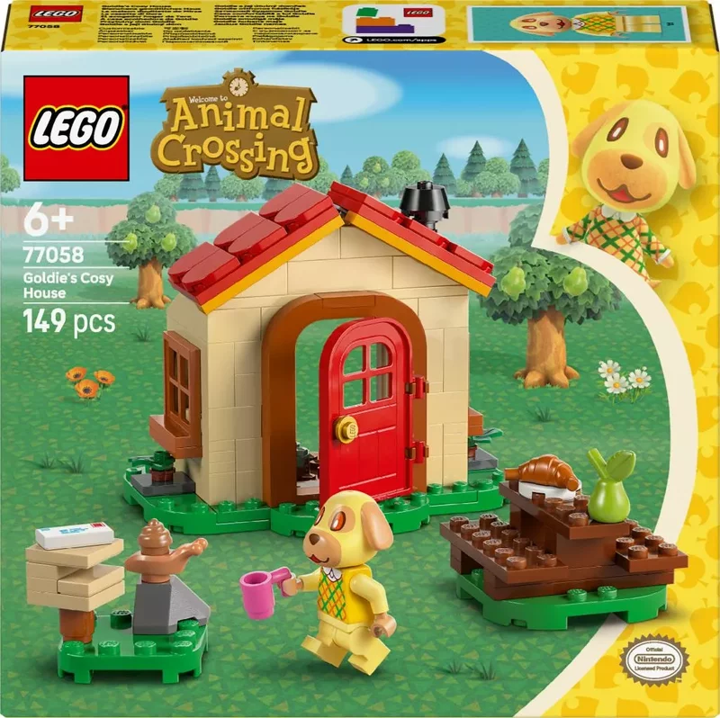 Product Image for LEGO Animal Crossing Det mysiga huset där Goldie bor 77058