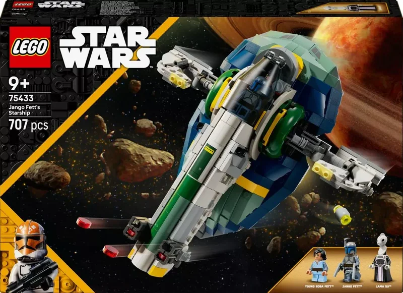 Product Image for LEGO Star Wars Jango Fett's Starship 75433