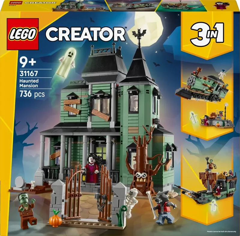 Product Image for LEGO Creator Hemsökt herrgård 31167