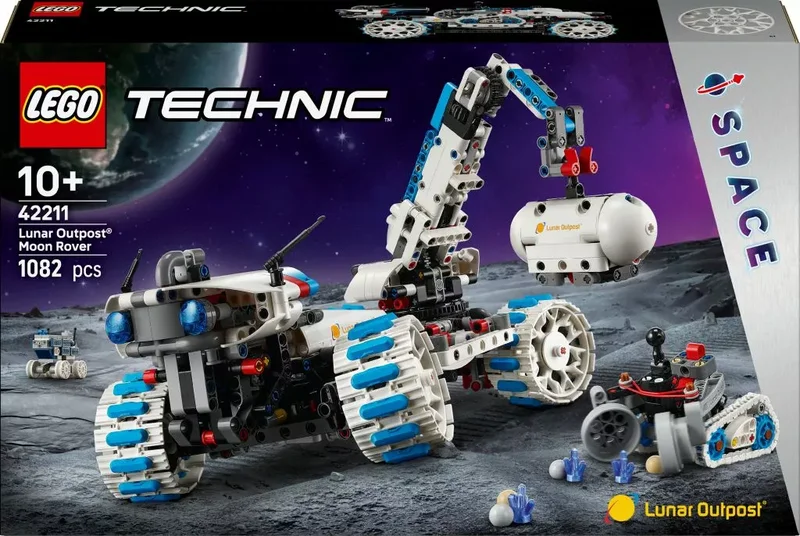 Product Image for LEGO Technic Lunar Outpost månrover rymdfordon 42211