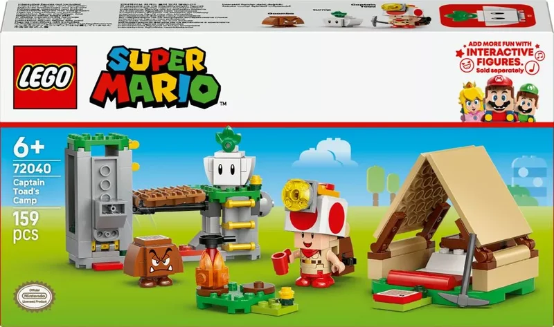 Product Image for LEGO Super Mario Captain Toads läger 72040