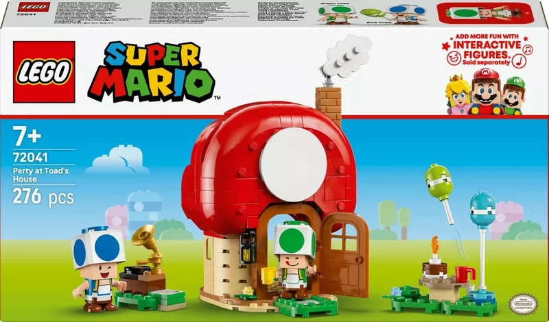 Product Image for LEGO Super Mario Kalas i Toads hus 72041