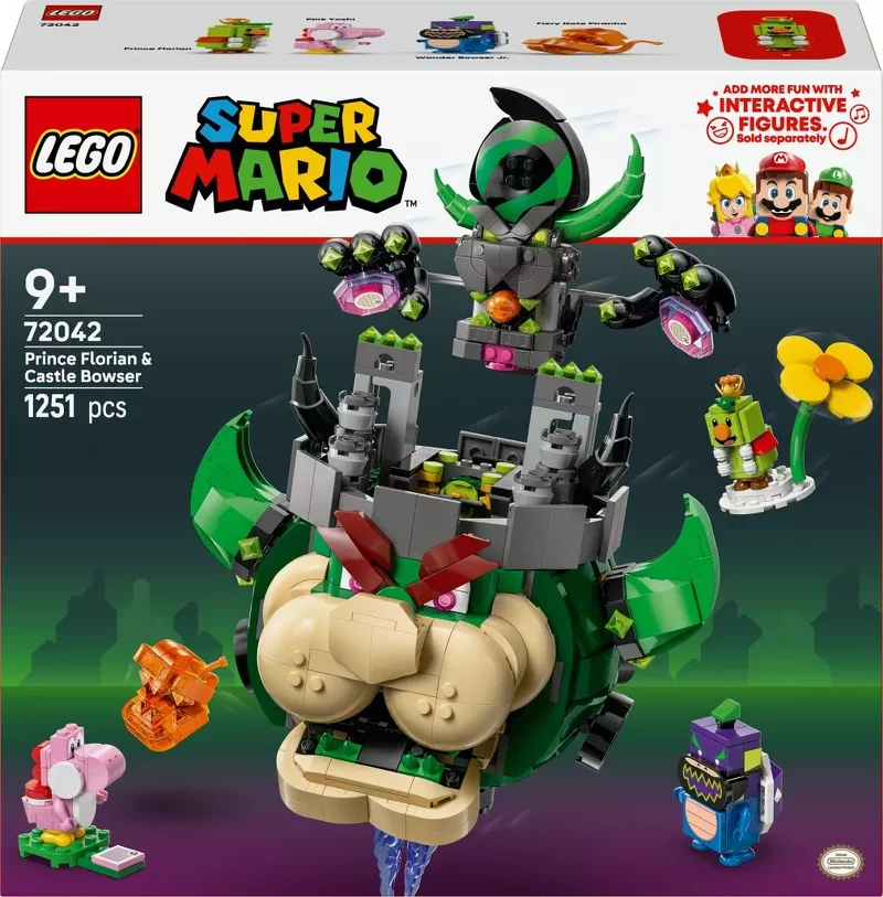 Product Image for LEGO Super Mario Prince Florian och Castle Bowser 72042