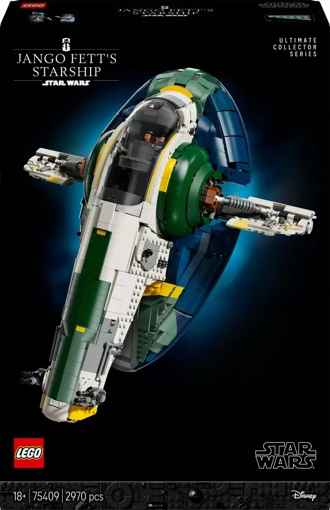 Product Image for LEGO Star Wars Jango Fett's Firespray-Class Starship 75409