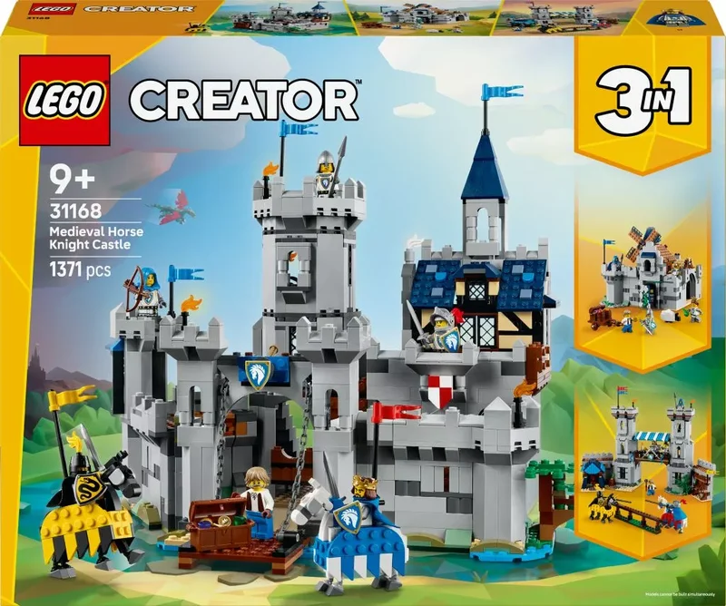 Product Image for LEGO Creator Hästriddarnas medeltida slott 31168