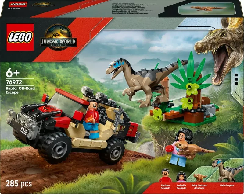 Product Image for LEGO Jurassic World Terrängflykt med raptor 76972
