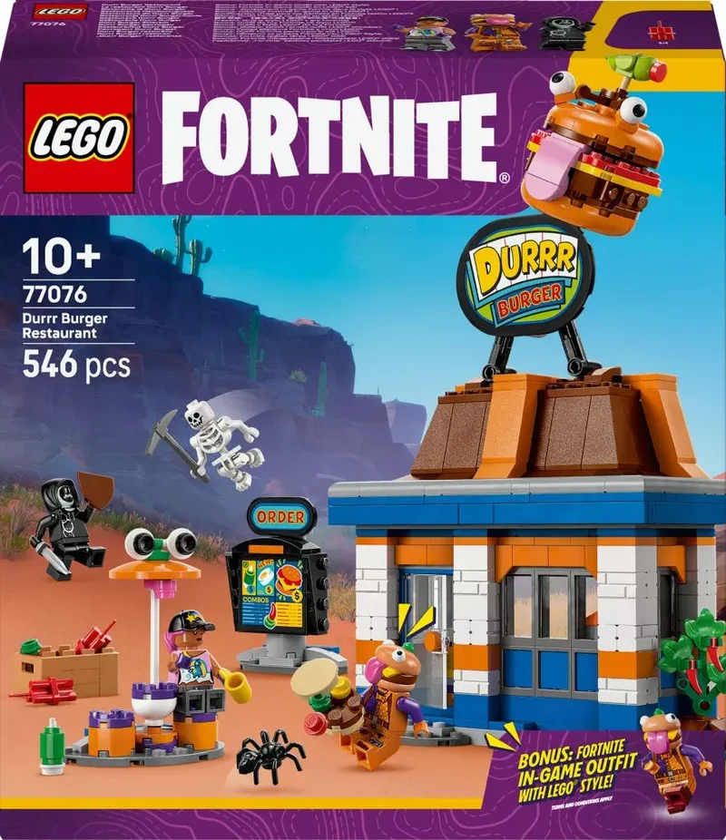 Product Image for LEGO Fortnite Durrr Burgers restaurang 77076
