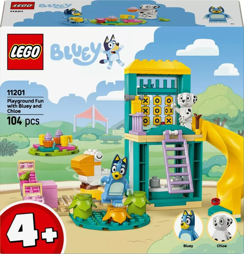 Product Image for LEGO Bluey Skoj på lekplatsen med Bluey och Chloe 11201