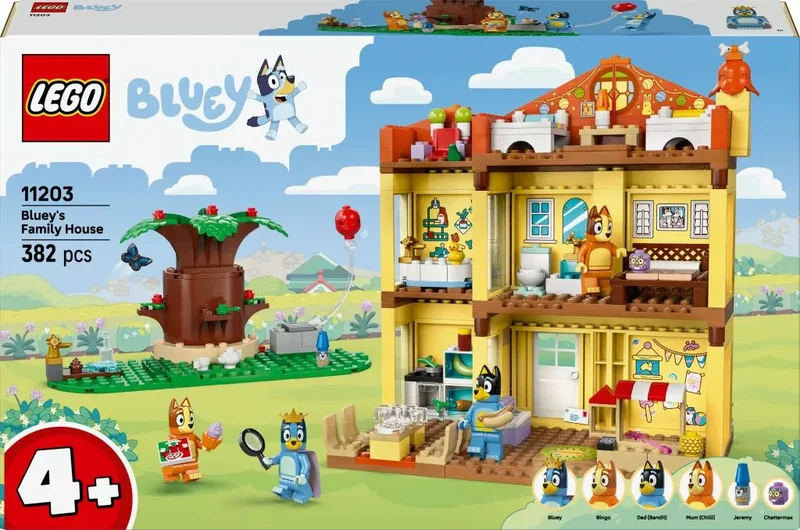 Product Image for LEGO Bluey Blueys hus 11203