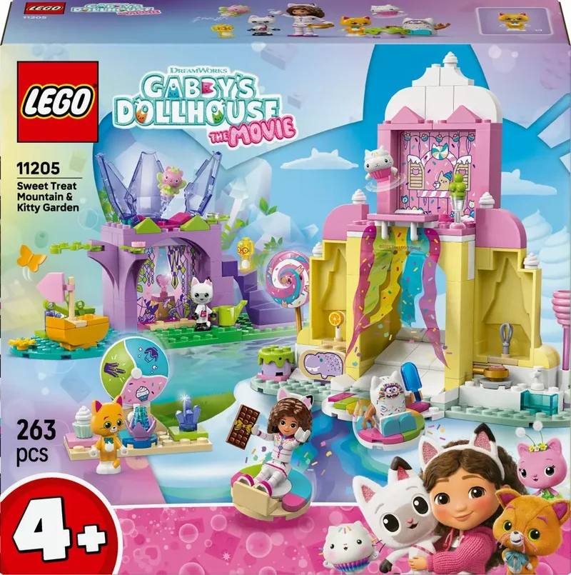Product Image for LEGO Gabby's Dollhouse Karamellberget & katträdgården 11205