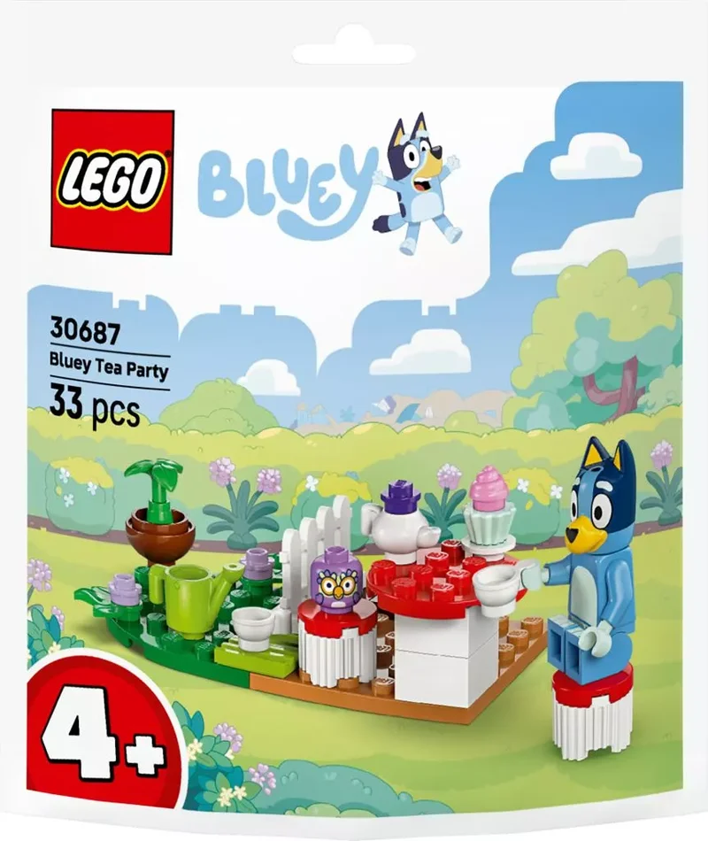 Product Image for LEGO Bluey Blueys tebjudning 30687