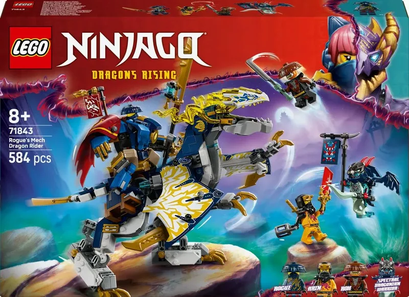 Product Image for LEGO Ninjago Rogues drakryttarrobot 71843