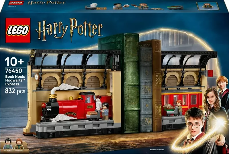 Product Image for LEGO Harry Potter Bokstöd: Hogwartsexpressen 76450