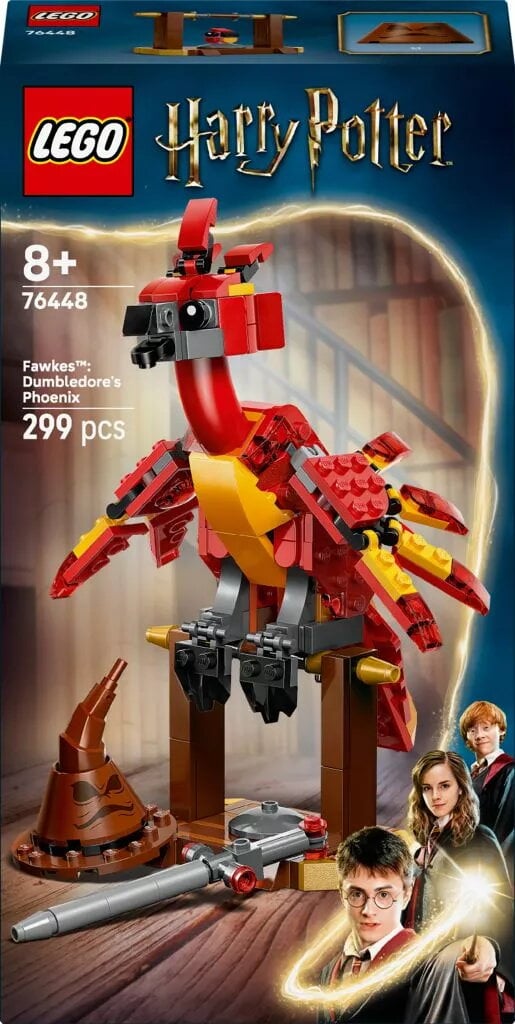 LEGO Harry Potter Fawkes: Dumbledores fenixfågel 76448