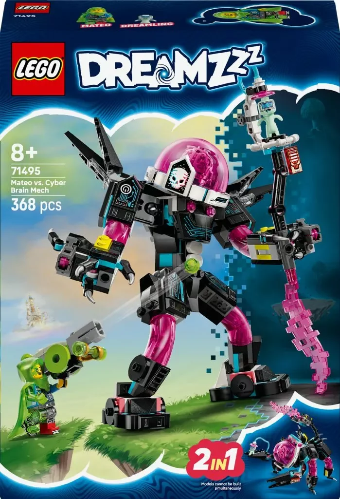 Product Image for LEGO DREAMZzz Mateo mot cyberhjärnroboten 71495