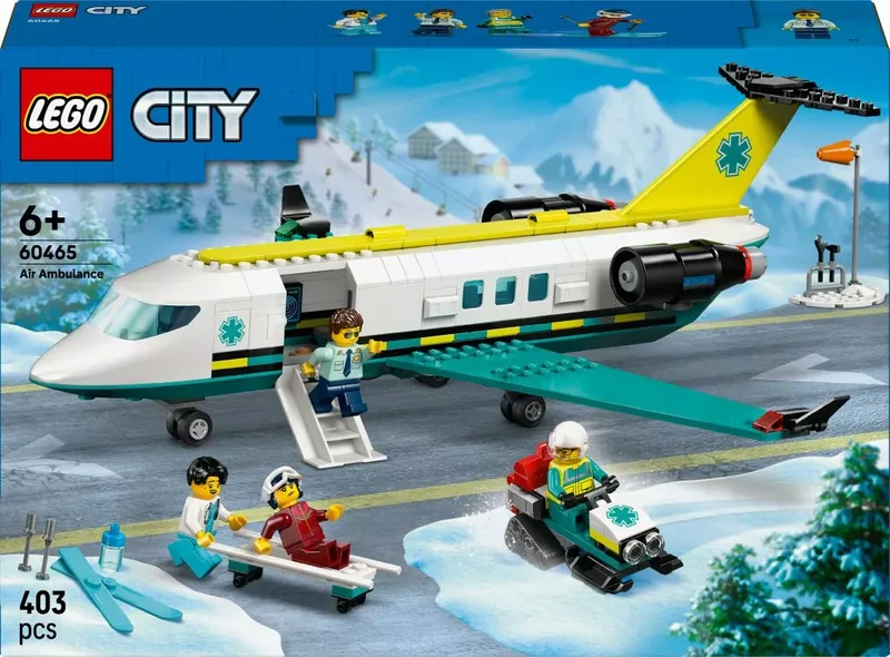 Product Image for LEGO City Ambulansflygplan 60465