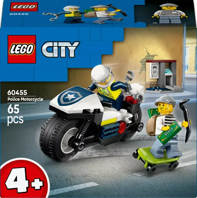 Product Image for LEGO City Polisens motorcykeljakt 60455