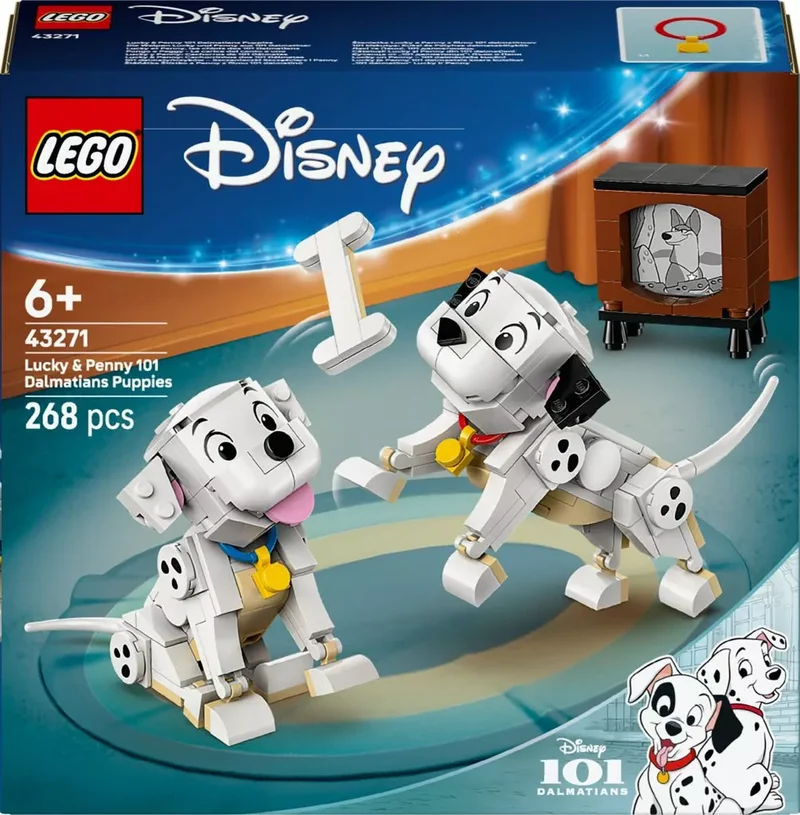 Product Image for LEGO Disney Classic 101 Dalmatiner – Lucky och Penny 43271