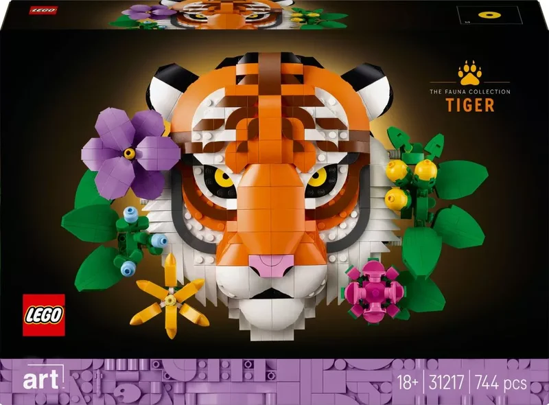 Product Image for LEGO ART Faunasamlingen – tiger 31217