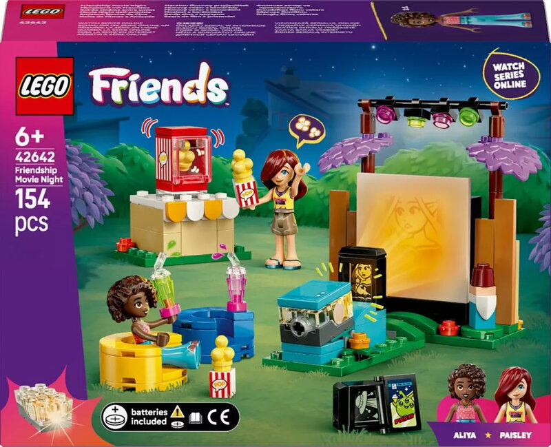 LEGO Friends Filmkväll med vänner 42642