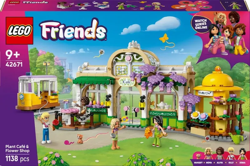 Product Image for LEGO Friends Växtkafé &amp; blomsteraffär 42671