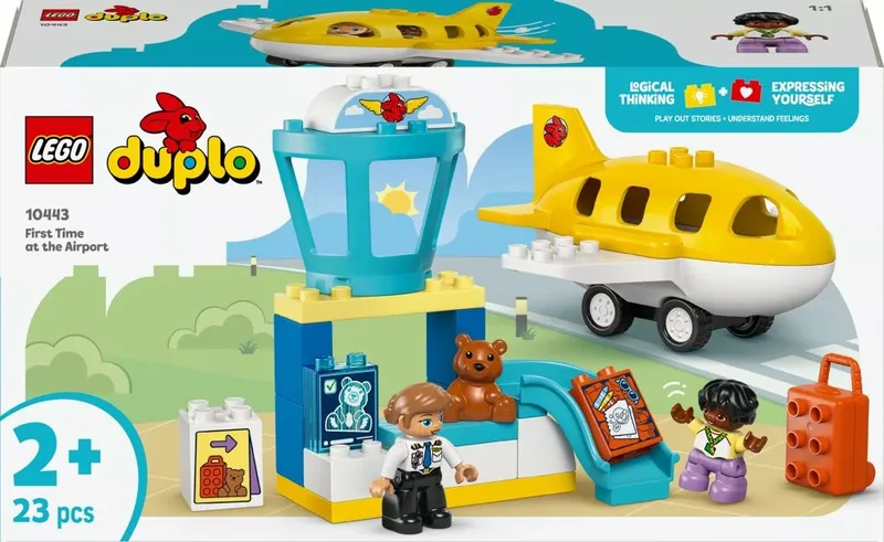 Product Image for LEGO DUPLO Town Första gången på flygplatsen 10443