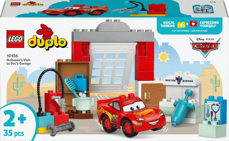 Product Image for LEGO DUPLO Disney McQueens besök i Docs garage 10456