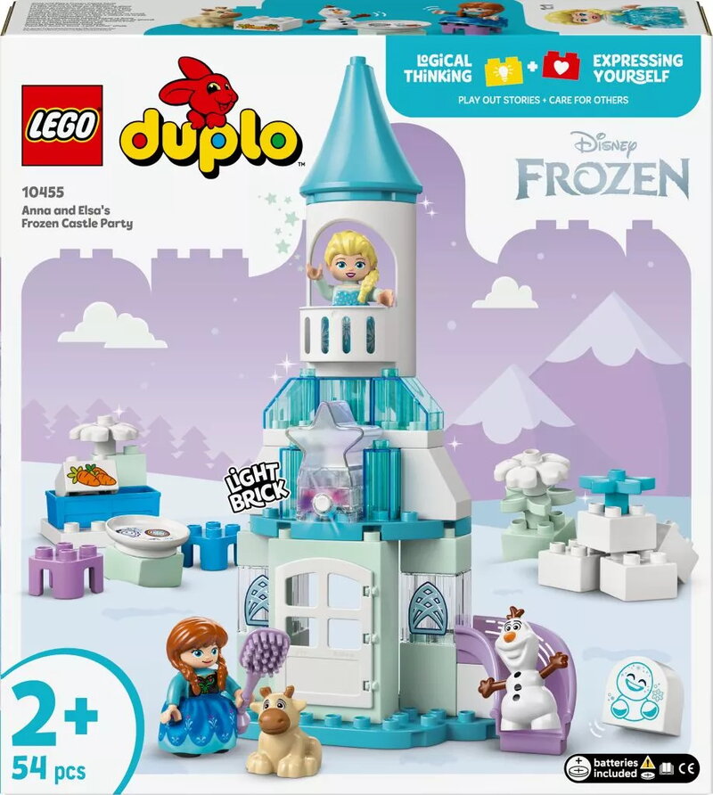 LEGO DUPLO Disney Annas och Elsas frostiga slottsparty 10455