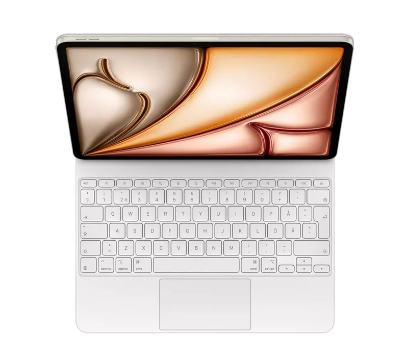 Product Image for Apple Magic Keyboard till iPad Air 13" (M3) - Vit - Smart Keyboard | Webhallen