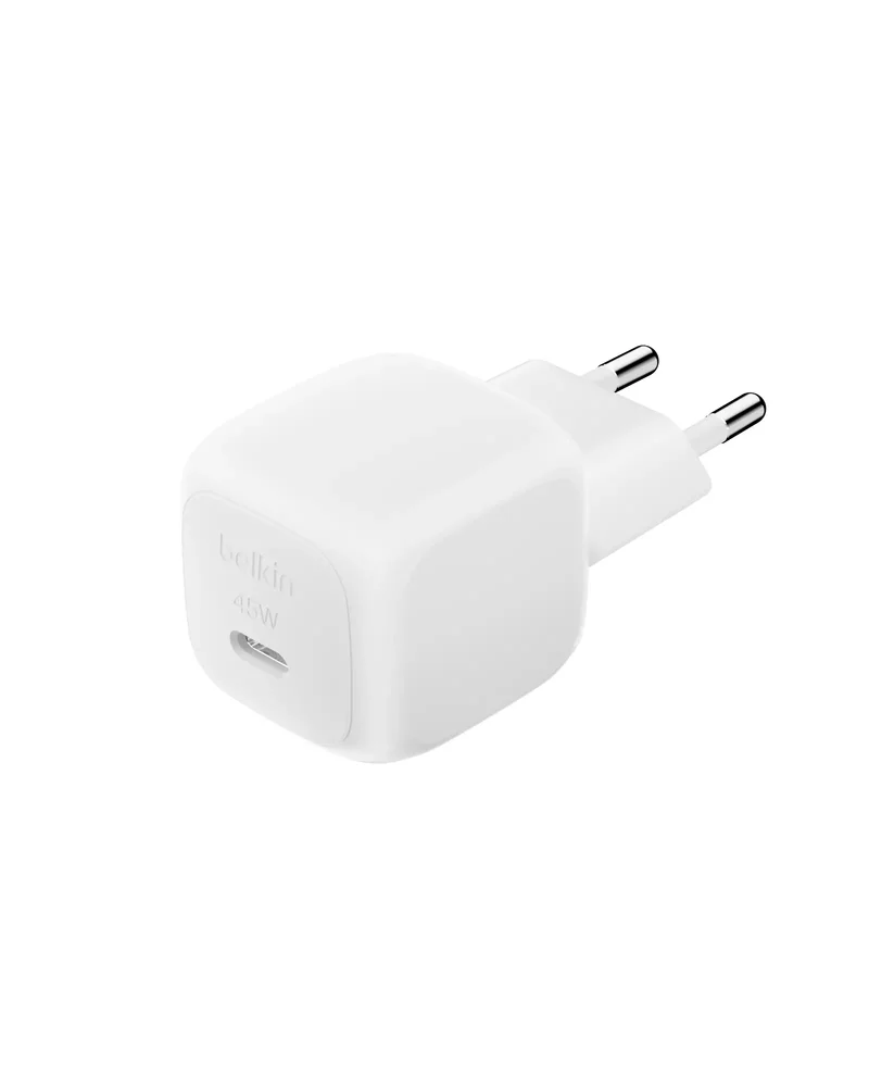 Product Image for Belkin 45W USB PD Wall Charger with PPS - White - Strömadapter | Webhallen