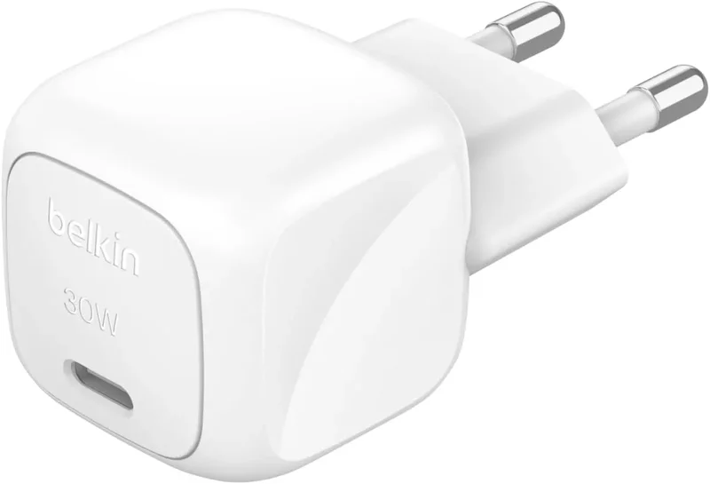 Product Image for Belkin BoostCharge kompakt snabbladdare USB-C / 30W - Strömadapter | Webhallen