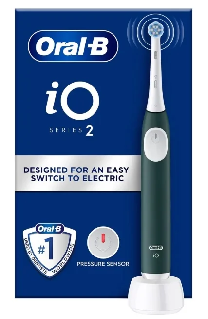 Product Image for Oral-B iO2 Eltandborste - Grön - Eltandborste | Webhallen