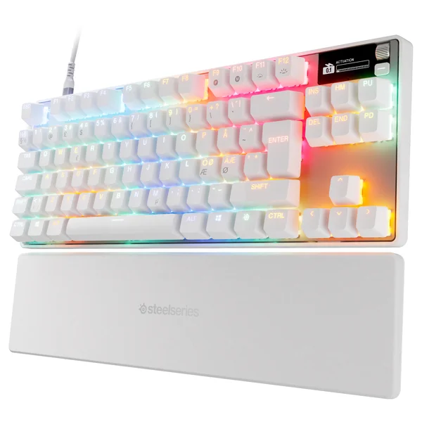 Product Image for SteelSeries Apex Pro TKL Gen 3 - Vit - Gamingtangentbord | Webhallen