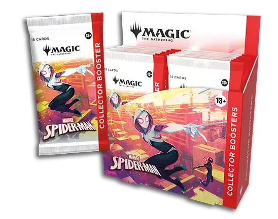 Product Image for Magic the Gathering: Spider-Man Collectors Display (12 booster) - Boosters | Webhallen