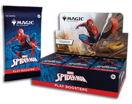 Product Image for Magic the Gathering: Spider-Man Play Display (30 booster) - Boosters | Webhallen