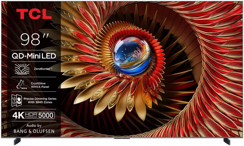Product Image for TCL 98'' 98C8K / 4K / Mini LED / 144 Hz / Google TV