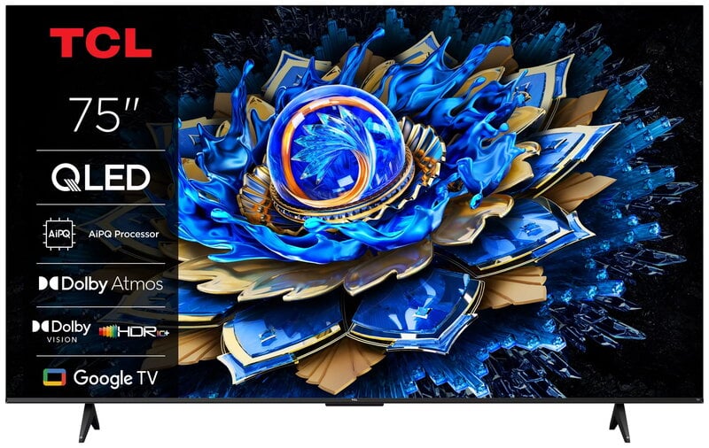 TCL 75'' 75T69C / 4K / QLED / 60 Hz / Google TV