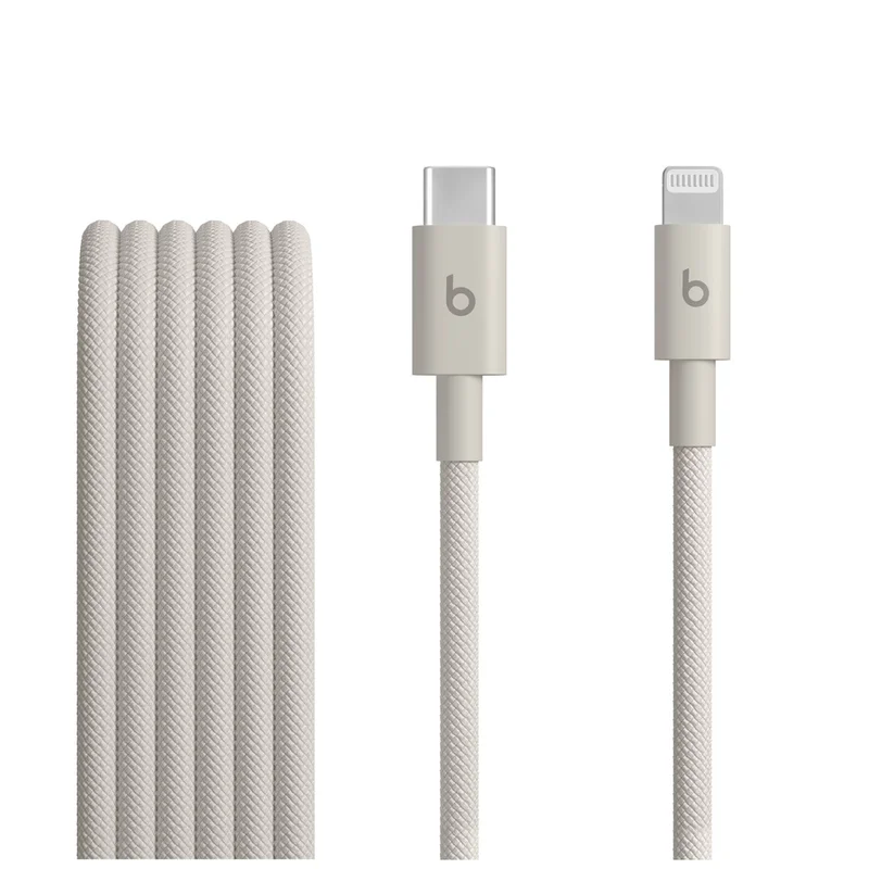 Product Image for Beats Vävd USB-C till Lightning kabel (1.5 m) - Sandstorm - Lightningkabel | Webhallen