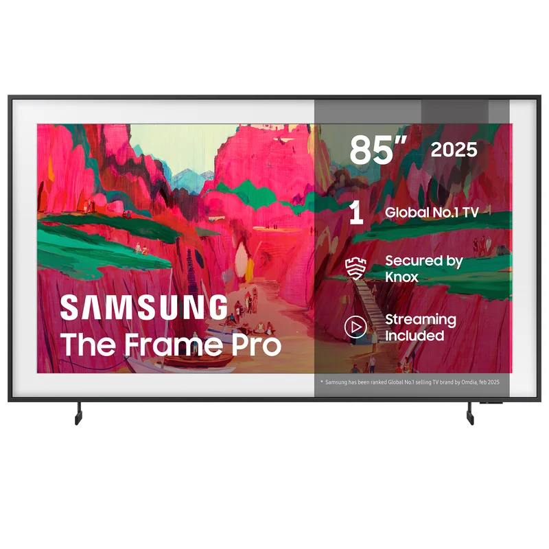 Product Image for Samsung 85 The Frame Pro / TQ85LS03FWUXXC  / 4K / Neo QLED / 144 Hz / Smart TV