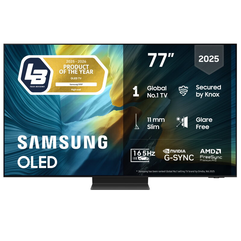 Samsung 77 TQ77S95FATXXC / 4K / OLED / 165 Hz / Smart TV