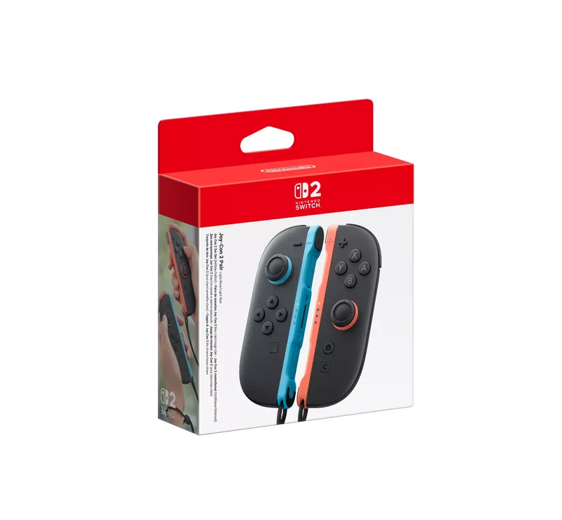 Product Image for Nintendo Switch 2 Joy-Con Pair - Light Blue / Light Red - Nintendo Switch 2 Kontroll | Webhallen